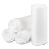 INTEGRATED BAGGING SYSTEMS Inteplast Group S386022N High-Density Commercial Can Liners, 60 gal, 22 mic, 38" x 60", Clear, Interleaved Roll, 25 Bags/Roll, 6 Rolls/Carton