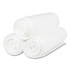 INTEGRATED BAGGING SYSTEMS Inteplast Group S386022N High-Density Commercial Can Liners, 60 gal, 22 mic, 38" x 60", Clear, Interleaved Roll, 25 Bags/Roll, 6 Rolls/Carton