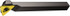 Sandvik Coromant 5740913 Indexable Grooving Toolholder: RF123T06-1010BM, External, Right Hand