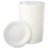 DART 10PWQR Quiet Classic Laminated Foam Dinnerware, Plate, 10.25" dia, White, 125/Pack, 4 Packs/Carton