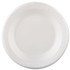 DART 10PWQR Quiet Classic Laminated Foam Dinnerware, Plate, 10.25" dia, White, 125/Pack, 4 Packs/Carton