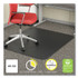 DEFLECTO CORPORATION CM11242BCOM EconoMat Carpet Chair Mat, Rectangular, 45 x 53, Black