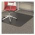 DEFLECTO CORPORATION CM11242BCOM EconoMat Carpet Chair Mat, Rectangular, 45 x 53, Black