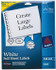 AVERY 08165 Label Maker Label: White, Paper, 11" OAL, 8-1/2" OAW, 25 per Roll
