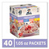 QUAKER OATS COMPANY 22001144 Instant Oatmeal, Assorted Varieties, 1.05 oz Packet, 40/Box