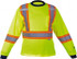 Viking 6015G-XXL Work Shirt: High-Visibility, 2X-Large, Cotton & Polyester, Green, 1 Pocket