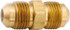 ANDERSON METALS 754042-12 Lead Free Brass Flared Tube Union: 3/4" Tube OD, 45 ° Flared Angle