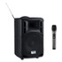 NATIONAL PUBLIC SEATING Oklahoma Sound® PRA8000PRA85 Wireless PA System with Wireless Handheld Microphone, 40 W, Black