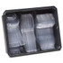 GEORGIA PACIFIC Dixie® CH0180DX7CT Cutlery Keeper Tray with Clear Plastic Utensils, Heavyweight, Fork/Knife/Spoon, Plastic, Crystal Clear, 1,800/Carton