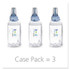 GO-JO INDUSTRIES PURELL® 8803-03CT Advanced Hand Sanitizer Green Certified Gel Refill, For ADX-12 Dispensers, 1,200 mL, Fragrance-Free, 3/Carton