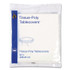 HOFFMASTER 210101 Tissue/Poly Tablecovers, 82" Diameter, White, 25/Carton