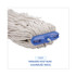 BOARDWALK 716CCT Cut-End Lie-Flat Wet Mop Head, Cotton, 16 oz, White, 12/Carton