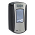 GO-JO INDUSTRIES GOJO® 1919-04 LTX-12 Touch-Free Dispenser, 1,200 mL, 5.75 x 3.33 x 10.5, Brushed Chrome/Black