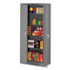 TENNSCO 7824MG Deluxe Storage Cabinet, 36w x 24d x 78h, Medium Gray