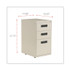 ALERA PABBFPY File Pedestal, Left or Right, 3-Drawers: Box/Box/File, Legal/Letter, Putty, 14.96" x 19.29" x 27.75"