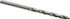 Cleveland C11606 Jobber Length Drill Bit: 9/64" Dia, 135 °, High Speed Steel