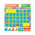 TREND ENTERPRISES, INC. T8096 Year Around Calendar Bulletin Board Set, 12-Month Calendar, 22" x 17", Assorted Colors, 106/Set