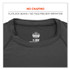 TENACIOUS HOLDINGS, INC. ergodyne® 40236 N-Ferno 6436 Long Sleeve Lightweight Base Layer Shirt, 2X-Large, Black