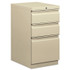 HON COMPANY HBMP2BL Mobile Pedestals, Left or Right, 3-Drawers: Box/Box/File, Legal/Letter, Putty, 15" x 20" x 28"