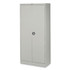 TENNSCO 7824RHLGY Deluxe Recessed Handle Storage Cabinet, 36w x 24d x 78h, Light Gray