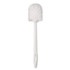 RUBBERMAID COMMERCIAL PROD. 631000WE Commercial-Grade Toilet Bowl Brush, 10" Handle, White