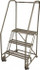 Cotterman D0920121-06 Steel Tilt & Roll Rolling Ladder: 3 Step