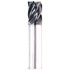 GWS 311486 Corner Radius End Mill: 5/16" Dia, 7/16" LOC, 0.03" Radius, 5 Flutes, Solid Carbide