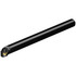 Sandvik Coromant 5722448 Indexable Boring Bar: A25T-DSKNR09, 32 mm Min Bore Dia, Right Hand Cut, 25 mm Shank Dia, 15 ° Lead Angle, Steel