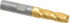 RobbJack STR-404-12-T Square End Mill: 3/8'' Dia, 7/8'' LOC, 3/8'' Shank Dia, 2-1/2'' OAL, 4 Flutes, Solid Carbide