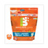 1908 BRANDS Boulder Clean 003700CT Laundry Detergent Packs, Valencia Orange, 34/Pouch, 6 Pouches/Carton