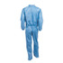 SMITH AND WESSON KleenGuard™ 58505 A20 Coveralls, MICROFORCE Barrier SMS Fabric, 2X-Large, Blue, 24/Carton