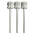 CHAMPION SPORT Sports INB Nickel-Plated Inflating Needles for Electric Inflating Pump, 3/Pack