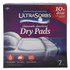 MEDLINE INDUSTRIES, INC. DRY2336RETCT Ultrasorbs Disposable Dry Pads, 23" x 35", White, 7/Box, 6/Carton