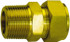 Ham-Let 3102174 Compression Tube Connector: 3/4" Thread, Compression x MNPT