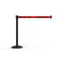 Banner Stakes AL6105B Free Standing Retractable Belt Barrier Post: 40" High, 2.4" Dia, Aluminum Post