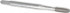 Balax 11625-010 Thread Forming Tap: #8-32 UNC, 2B Class of Fit, Bottoming, High Speed Steel, Bright Finish