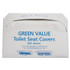 GEN GV-TSC5000 Half-Fold Toilet Seat Covers, 14.75 x 16.5, White, 5,000/Carton