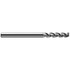 Harvey Tool 941312 Square End Mill: 3/16'' Dia, 1'' LOC, 3/16'' Shank Dia, 3'' OAL, 3 Flutes, Solid Carbide