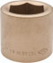 Ampco SS-3/4D1-7/16 Hand Socket: 3/4" Drive, 1-7/16" Socket, 6-Point