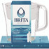 CLOROX SALES CO. Brita® 36089 Classic Water Filter Pitcher, 40 oz, 5 Cups, Clear, 2/Carton