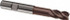 Guhring 9038070060000 Square End Mill: 0.2362'' Dia, 0.3937'' LOC, 4 Flutes, Solid Carbide