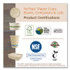 WORLD CENTRIC BOSU24 No Tree Paper Bowls, 24 oz, 4.4" Diameter x 4.5" h, Natural, Sugarcane, 500/Carton