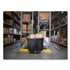 RUBBERMAID COMMERCIAL PROD. FG461600BLA Cube Truck, 119.7 gal, 500 lb Capacity, Plastic/Metal, Black