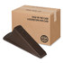 MASTER CASTER COMPANY 00987 Giant Foot Doorstop, TPR, 3.5w x 6.75d x 2h, Brown, 12/Box