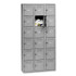 TENNSCO BS6121812CMG Box Compartments, Triple Stack, 36w x 18d x 72h, Medium Gray