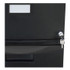 STOREX 61264B01C Single-Drawer Mobile Filing Cabinet, 1 Legal/Letter-Size File Drawer, Black, 14.75" x 18.25" x 12.75"