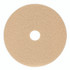 BOARDWALK 4019ULT Burnishing Floor Pads, 19" Diameter, Tan, 5/Carton