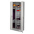 TENNSCO 7814LGY Deluxe Combination Wardrobe/Storage Cabinet, 36w x 18d x 78h, Light Gray