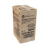 PACTIV EVERGREEN CORPORATION Y6707WPSFG Classic Carry-Out Container, 16 oz, 6.88 x 4.56 x 3, Black/Gold, Aluminum, 100/Carton