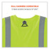 TENACIOUS HOLDINGS, INC. ergodyne® 22217 GloWear 8356FRHL Class 3 FR Hook and Loop Safety Vest with Sleeves, Modacrylic, 2X-Large/3X-Large, Lime